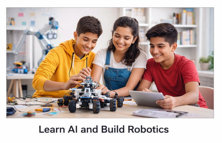 summer course in ai and robotics for school students
